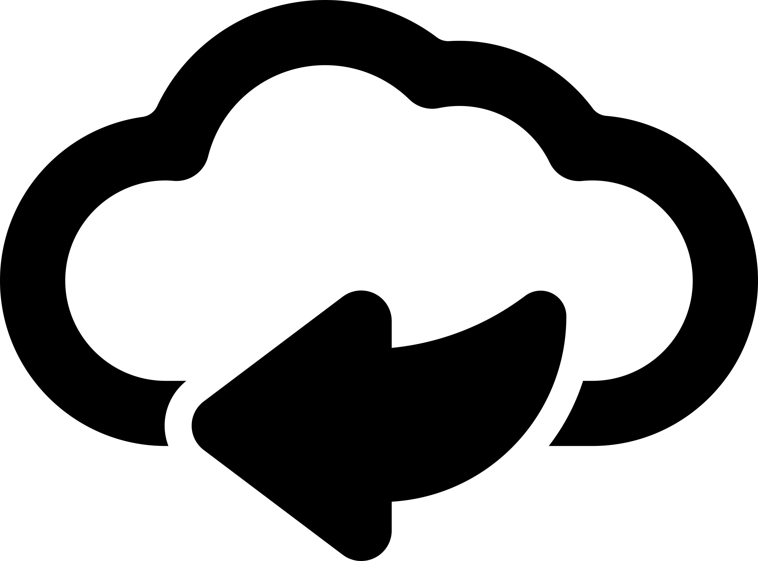 Back Arrow On Internet Cloud Contour Svg Vector Free Vectors